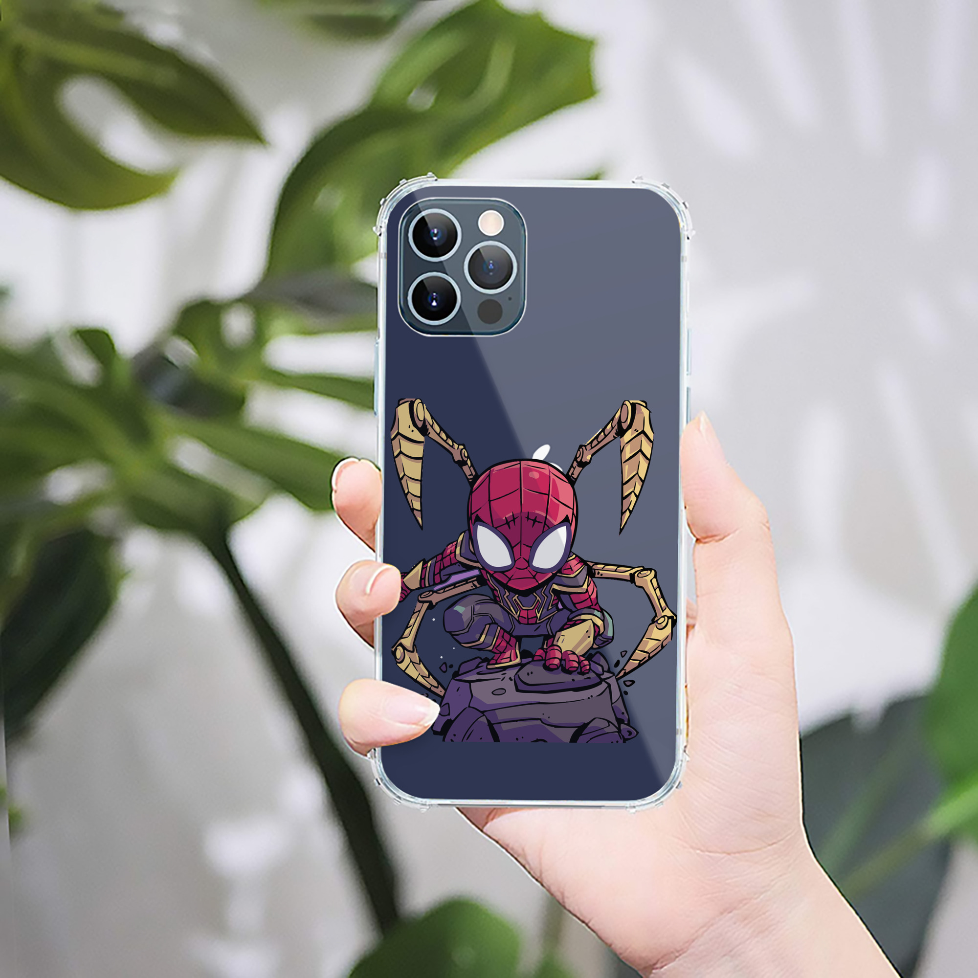 （画像用） アベンジャーズ The Avengers 【iPhone 12シリーズ対応】透明スマホケース（クリアソフトケース）
